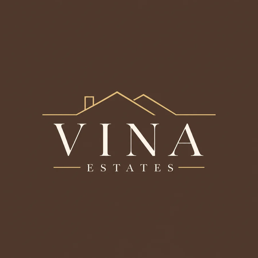 Vina Estates logo designed by Dan