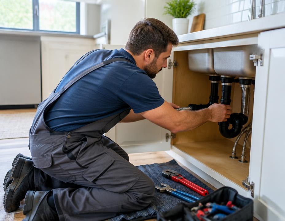 Kitchen drain rebuild