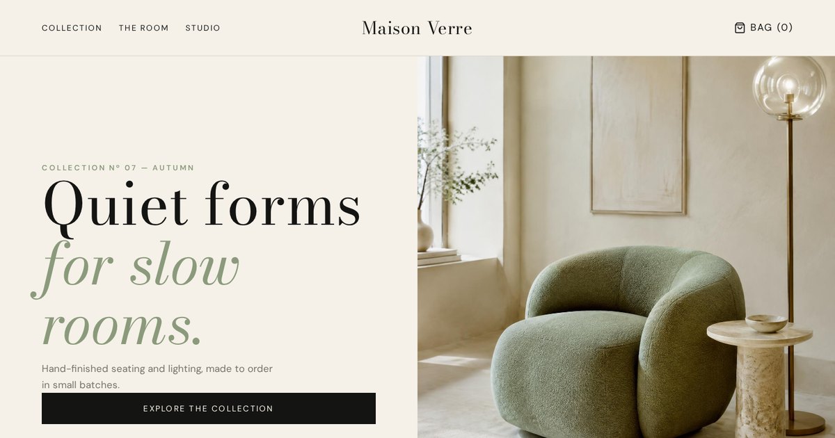 Maison Verre, luxury homeware store built by Dan